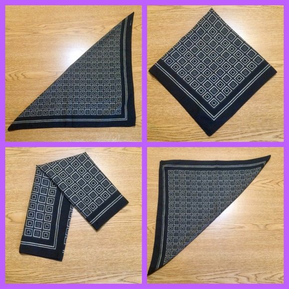 Print of squares Scarfs_092 - Picture 4 of 4